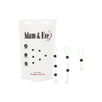 ADAM & EVE - GLO-HARD ADJUSTABLE LASSO SET