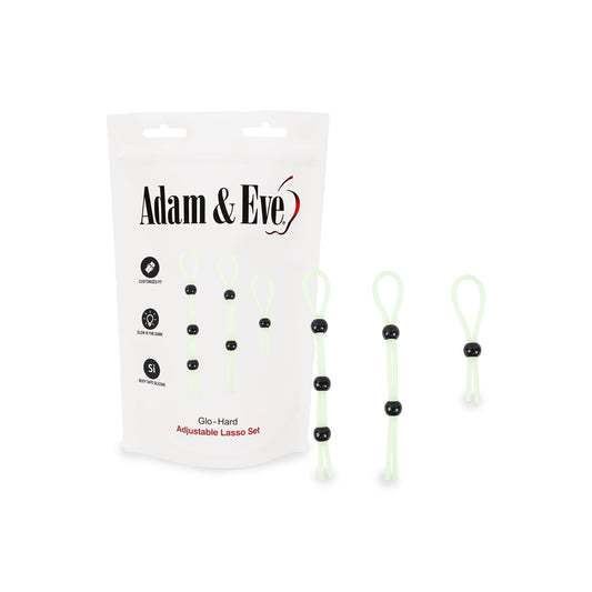 ADAM & EVE - GLO-HARD ADJUSTABLE LASSO SET