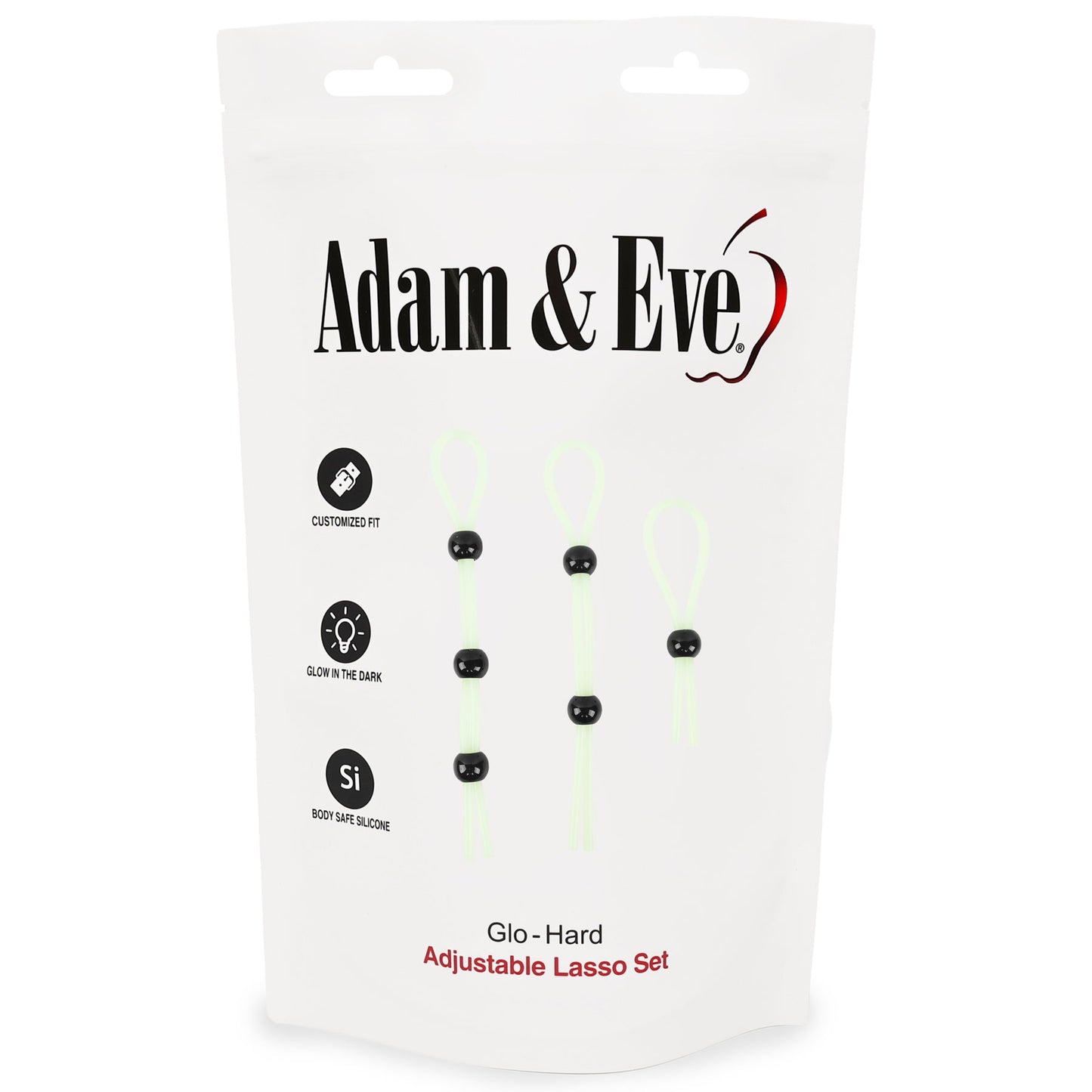 ADAM & EVE - GLO-HARD ADJUSTABLE LASSO SET