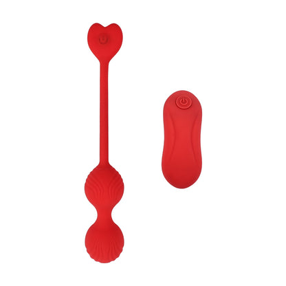 ADAM & EVE - SWEETHEART KEGEL TRAINER VIBRATING BALLS WITH REMOTE