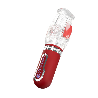 ADAM & EVE - PLEASURE PRO 3000 ROTATING & THRUSTING VIBRO STROKER