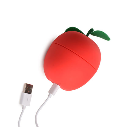 XR BRANDS - SHEGASM 6X FORBIDDEN APPLE SILICONE CLIT STIMULATOR
