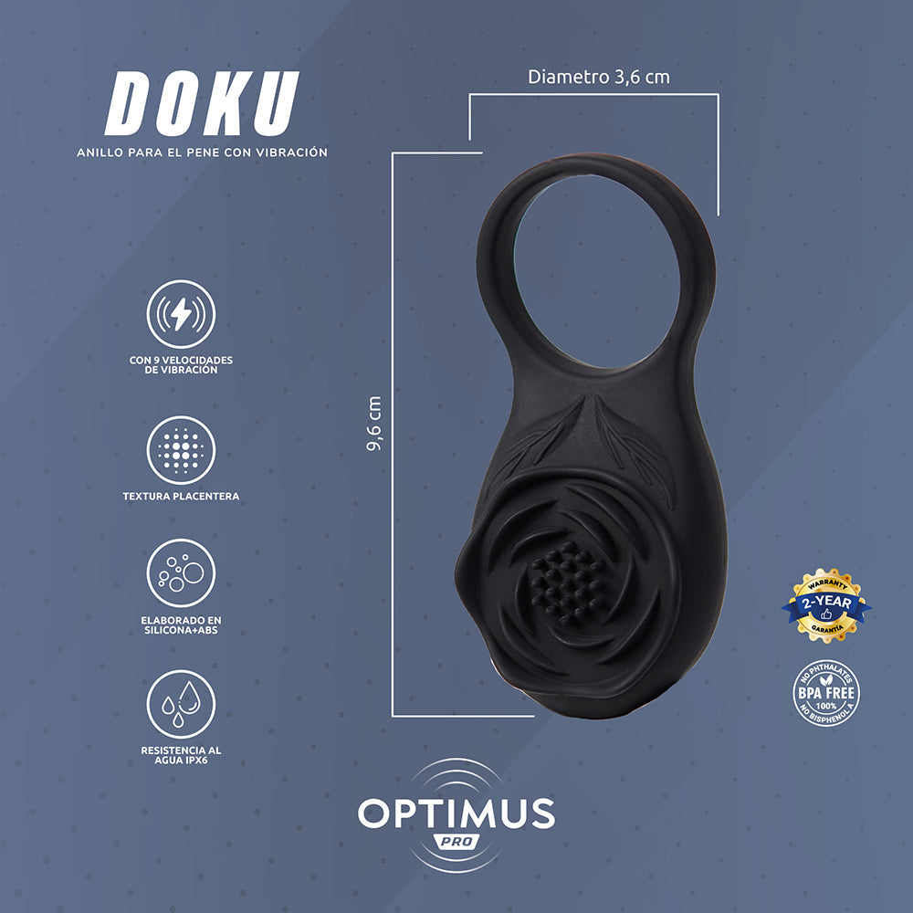 CAMTOYZ - VIBRATING RING WITH APP DOKU