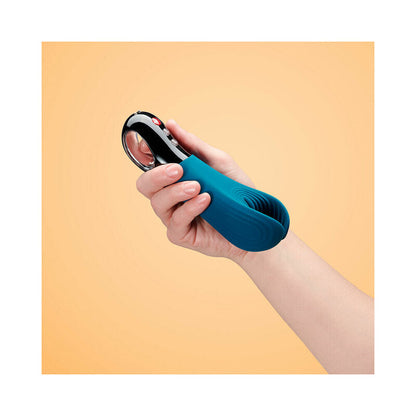 FUN FACTORY - MANTA VIBRATING STROKER DEEP BLUE