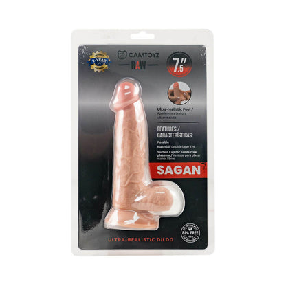 CAMTOYZ - ULTRA REALISTIC DILDO SAGAN SMALL