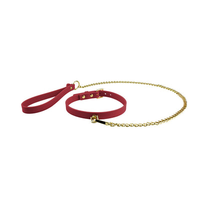 BLUSH - TEMPTASIA ARDOR COLLAR & LEASH RED