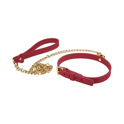 BLUSH - TEMPTASIA ARDOR COLLAR & LEASH RED