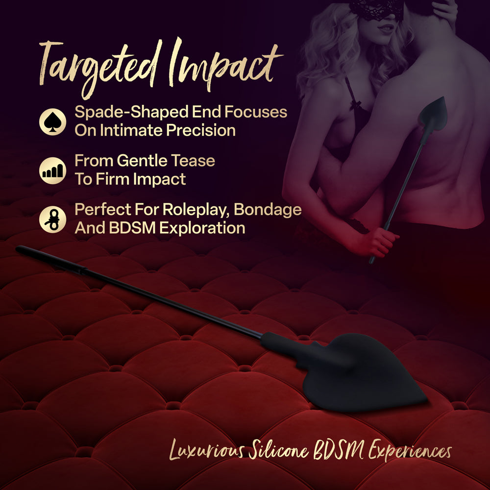 BLUSH - TEMPTASIA ARDOR SPADE CROP BLACK