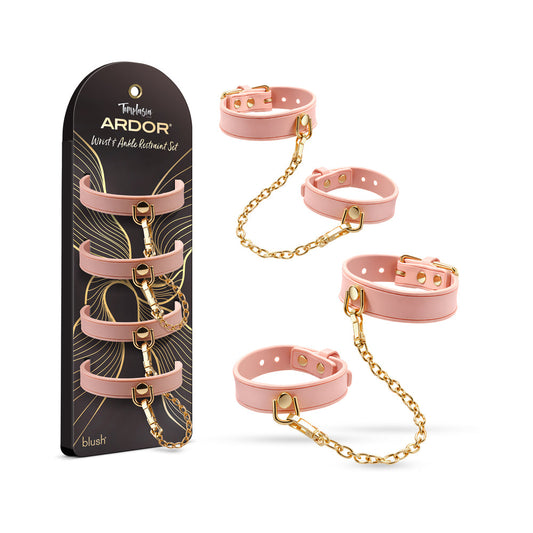 BLUSH - TEMPTASIA ARDOR WRIST & ANKLE RESTRAINTS