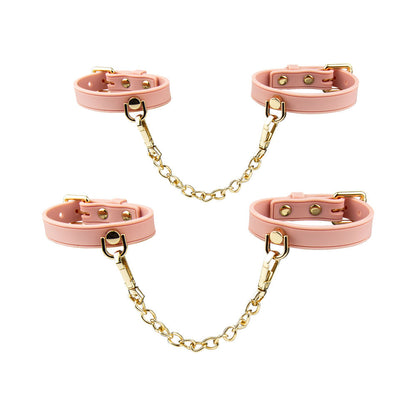 BLUSH - TEMPTASIA ARDOR WRIST & ANKLE RESTRAINTS PINK