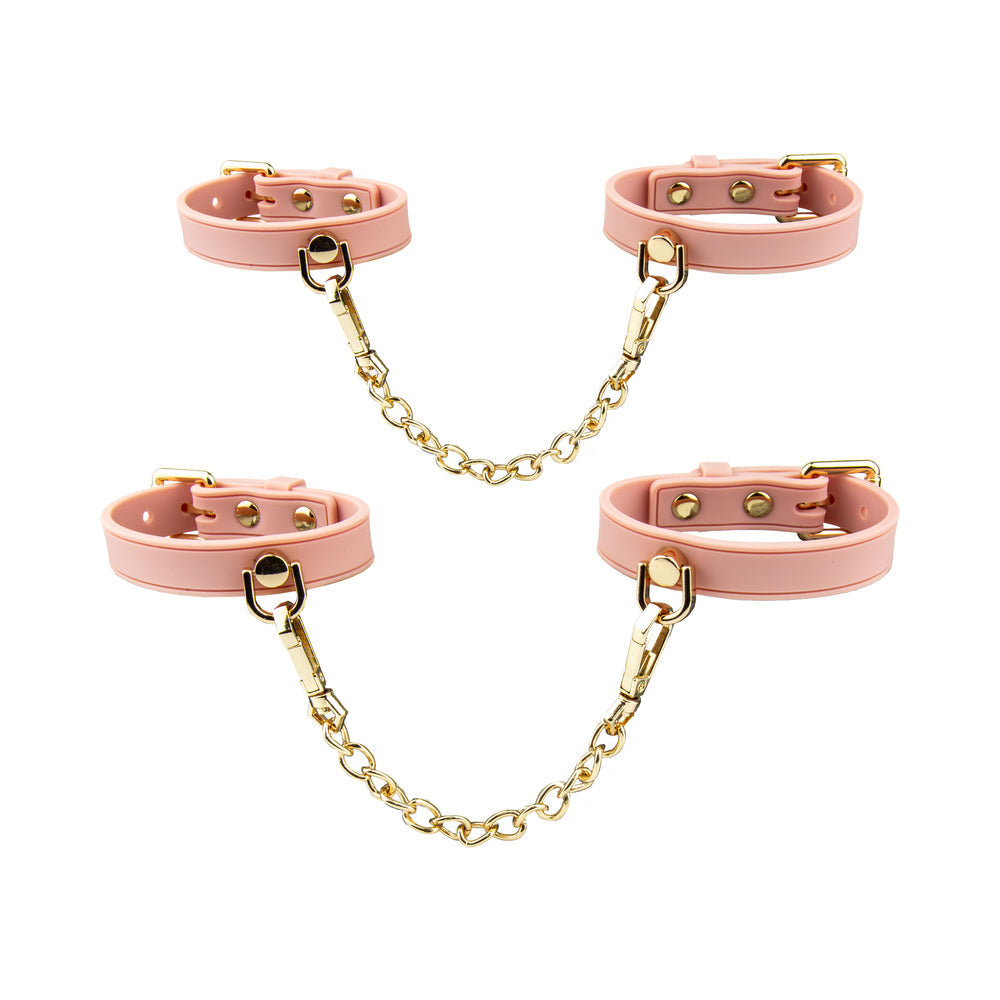 BLUSH - TEMPTASIA ARDOR WRIST & ANKLE RESTRAINTS PINK