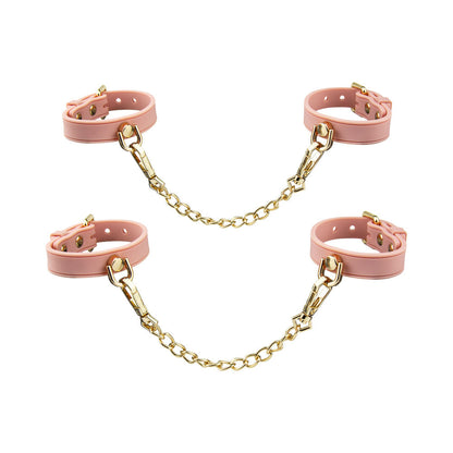 BLUSH - TEMPTASIA ARDOR WRIST & ANKLE RESTRAINTS PINK