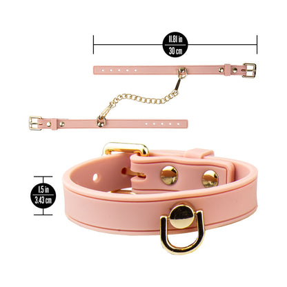 BLUSH - TEMPTASIA ARDOR WRIST & ANKLE RESTRAINTS PINK