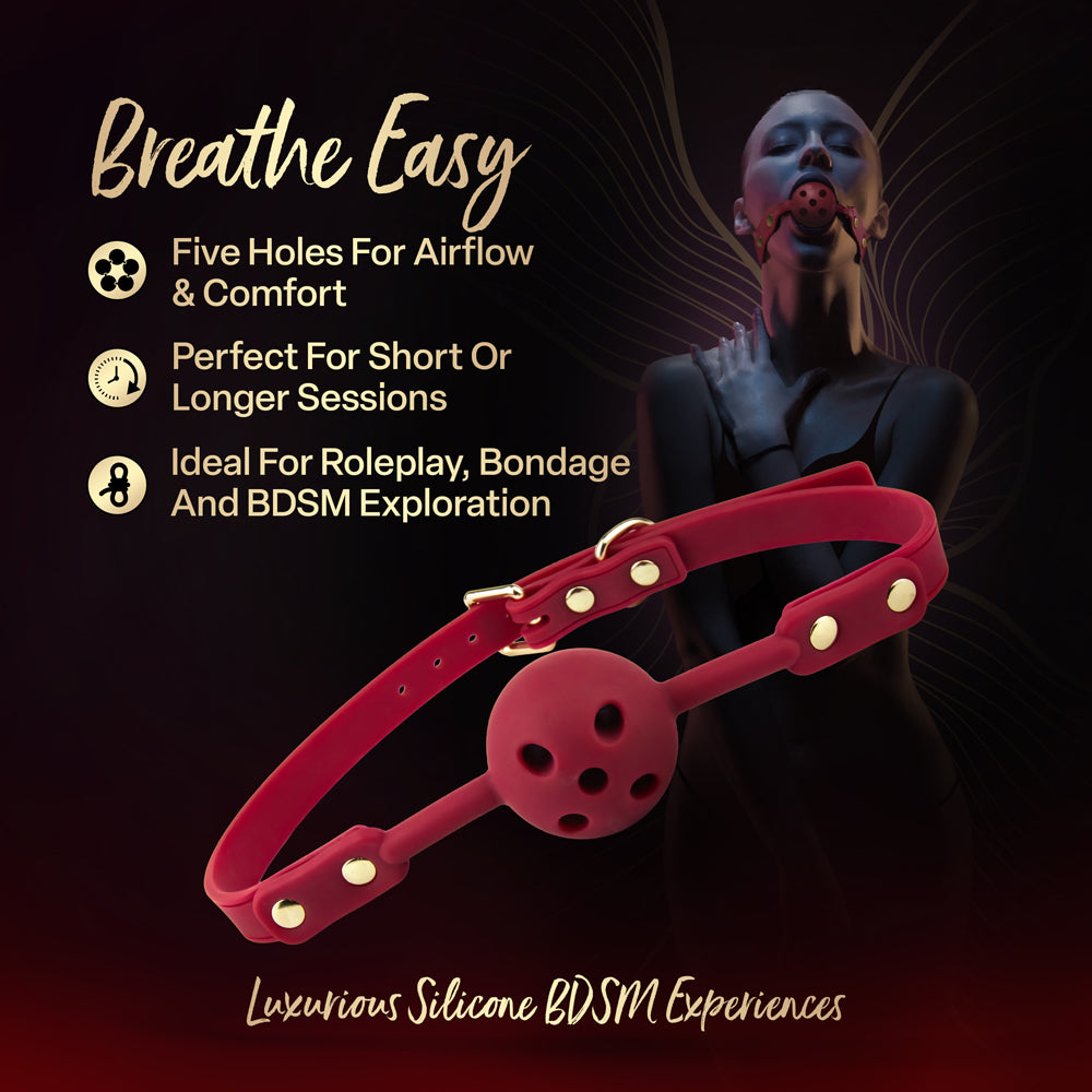 BLUSH - TEMPTASIA ARDOR BALL GAG RED