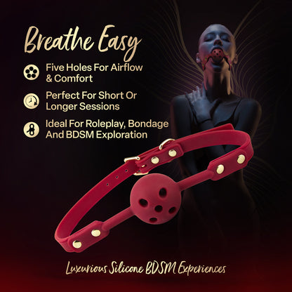BLUSH - TEMPTASIA ARDOR BALL GAG RED