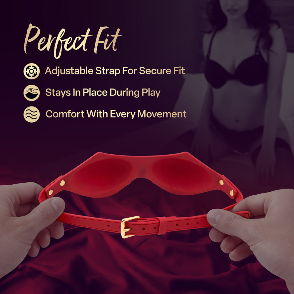 BLUSH - TEMPTASIA ARDOR BLINDFOLD RED