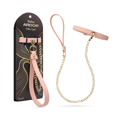 BLUSH - TEMPTASIA ARDOR COLLAR & LEASH PINK