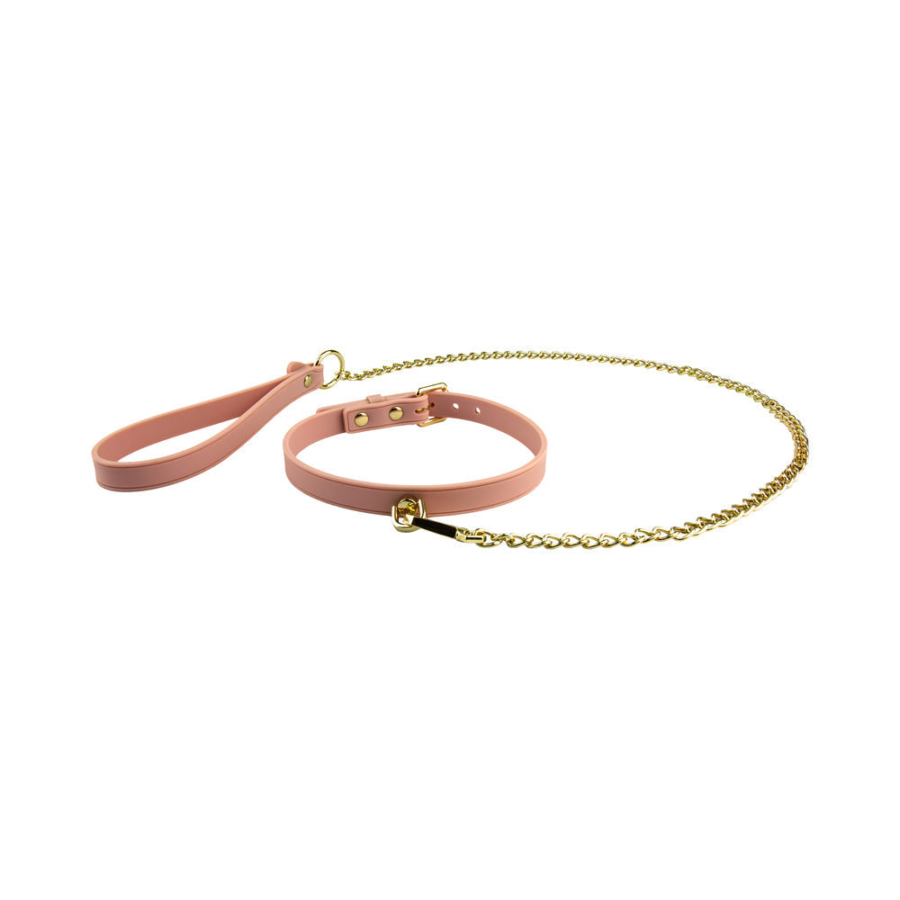 BLUSH - TEMPTASIA ARDOR COLLAR & LEASH PINK