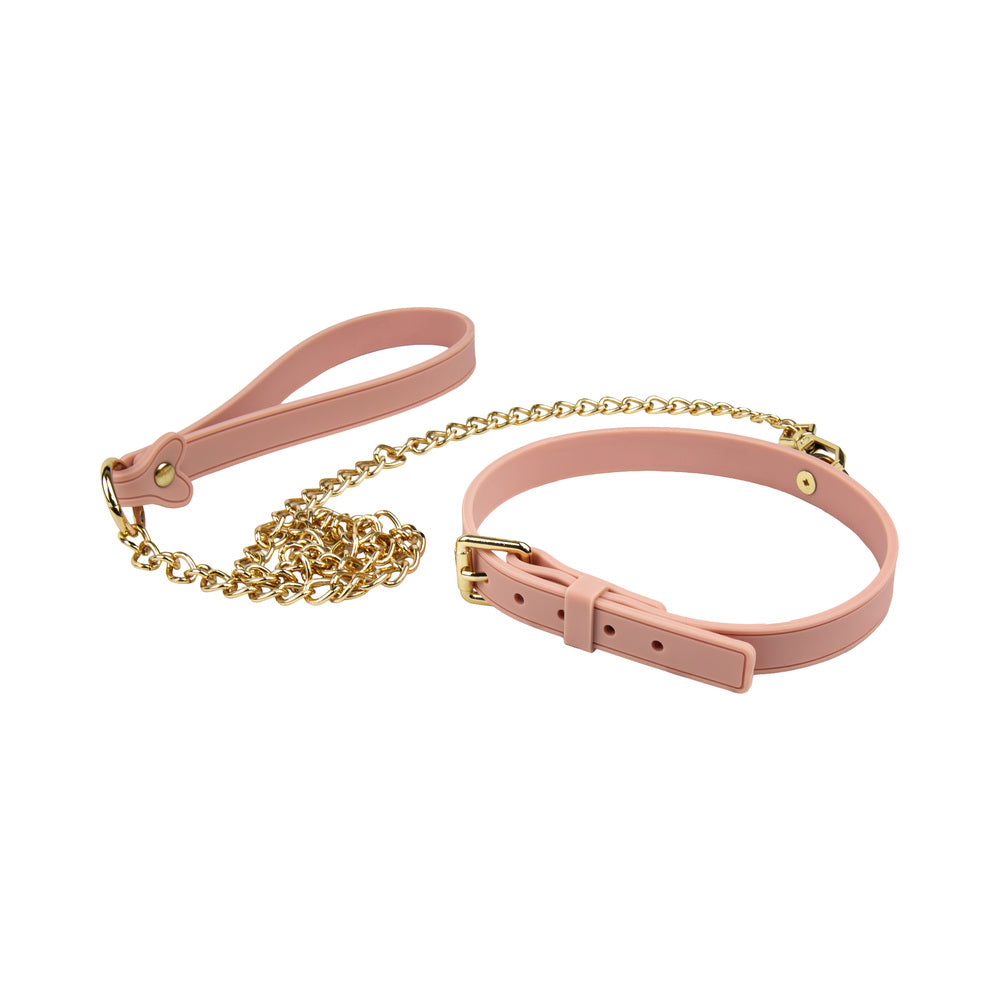 BLUSH - TEMPTASIA ARDOR COLLAR & LEASH PINK