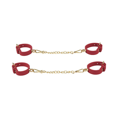 BLUSH - TEMPTASIA ARDOR WRIST & ANKLE RESTRAINTS RED