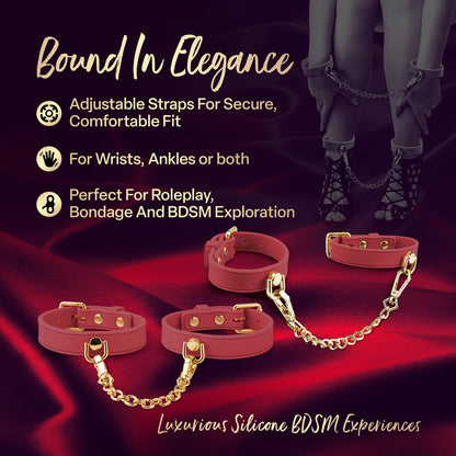 BLUSH - TEMPTASIA ARDOR WRIST & ANKLE RESTRAINTS