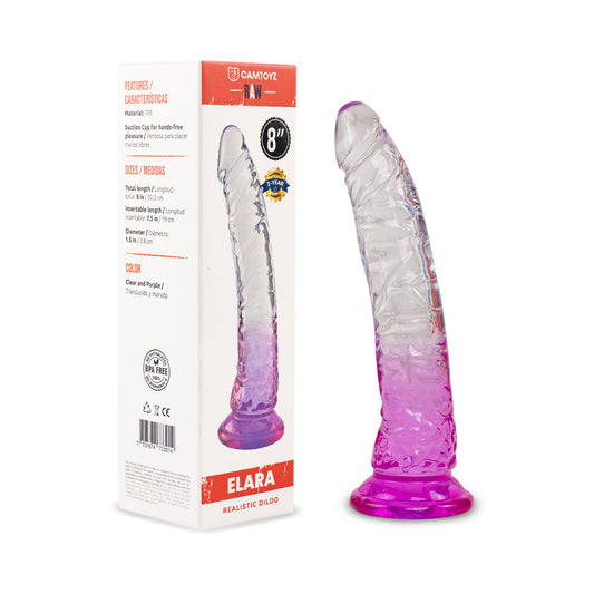 CAMTOYZ - REALISTIC DILDO ELARA