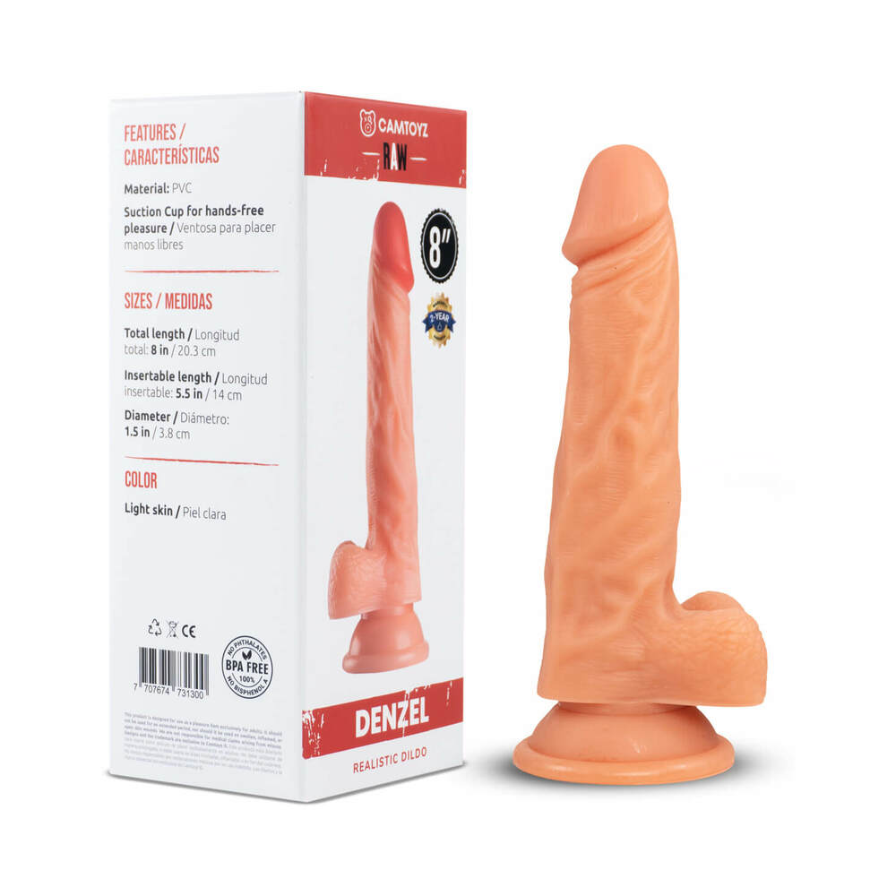 CAMTOYZ - REALISTIC DILDO DENZEL