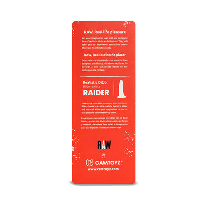 CAMTOYZ - REALISTIC DILDO RAIDER