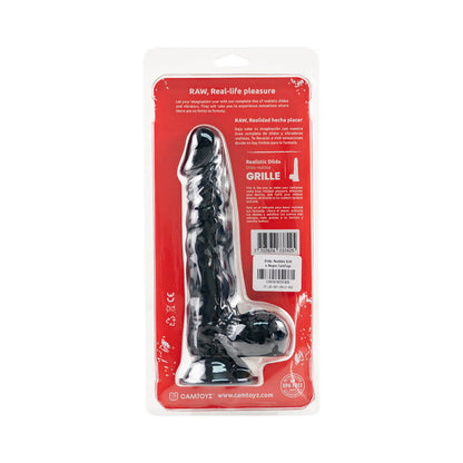 CAMTOYZ - RAW GRILLE REALISTIC 8 IN. DILDO