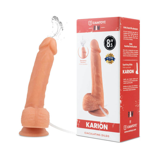 CAMTOYZ - REALISTIC SQUIRTING DILDO KARION