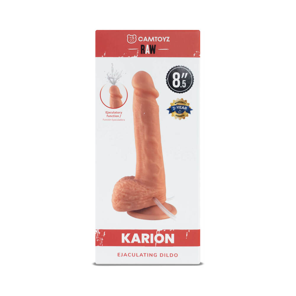 CAMTOYZ - REALISTIC SQUIRTING DILDO KARION