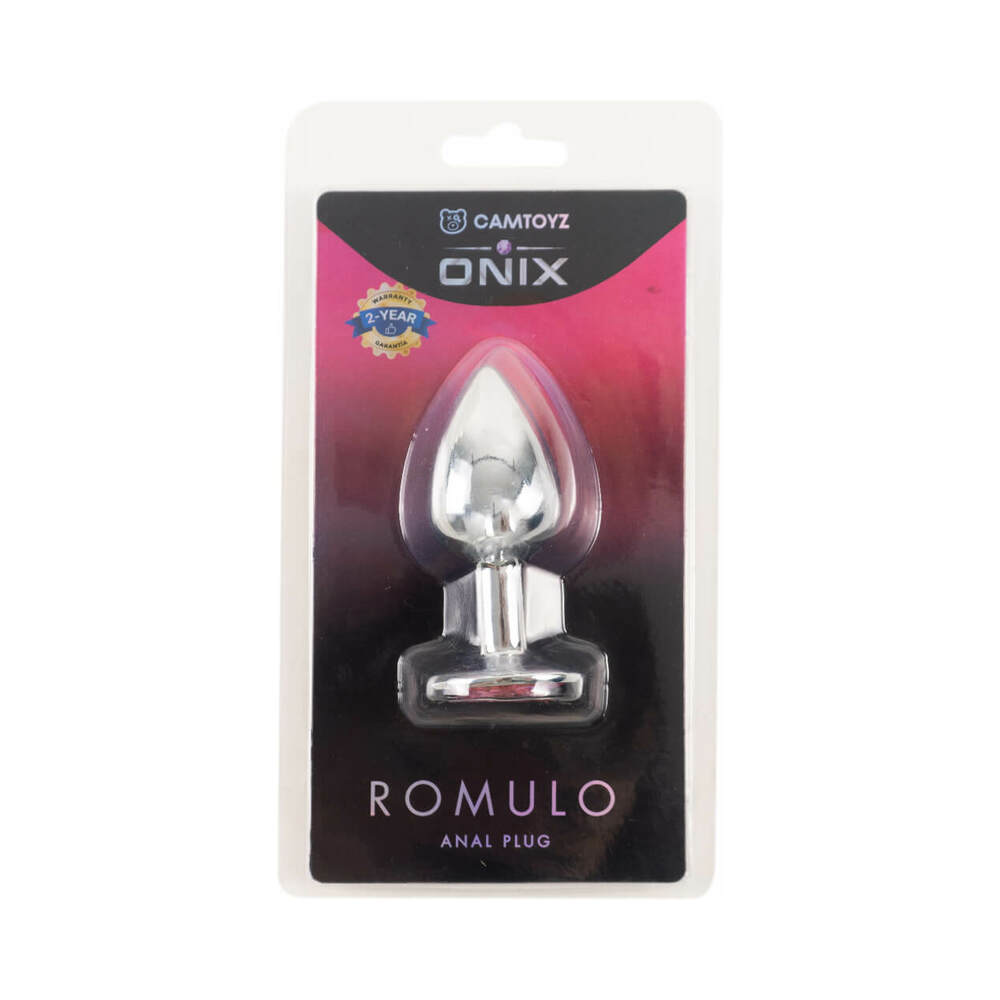 CAMTOYZ - SILVER ANAL PLUG ROMULO
