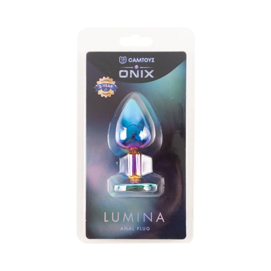 CAMTOYZ - ONIX LUMINA ANAL PLUG IRIDESCENT