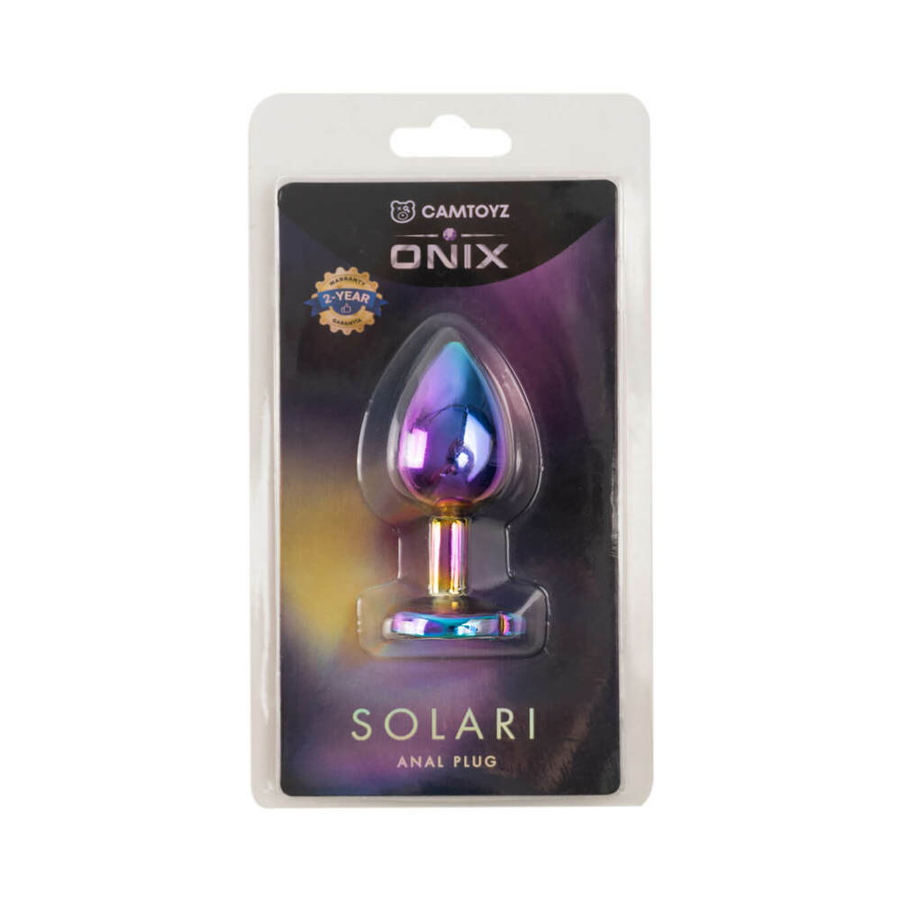 CAMTOYZ - IRIDESCENT ANAL PLUG SOLARI