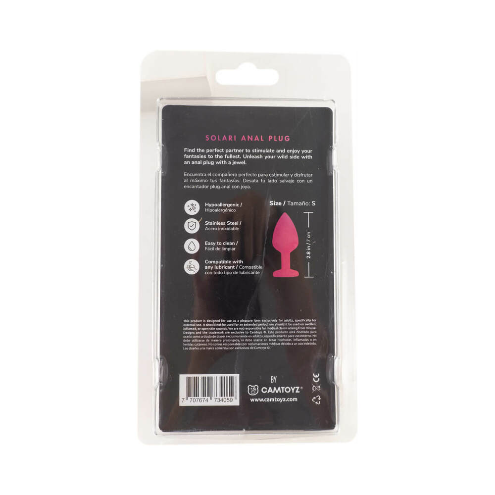 CAMTOYZ - IRIDESCENT ANAL PLUG SOLARI