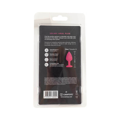 CAMTOYZ - IRIDESCENT ANAL PLUG SOLARI