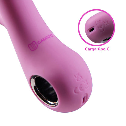 CAMTOYZ - RABBIT VIBRATOR USB-C CHARGING LUCILE