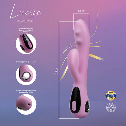 CAMTOYZ - RABBIT VIBRATOR USB-C CHARGING LUCILE