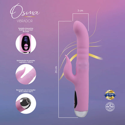 CAMTOYZ - RABBIT VIBRATOR USB-C CHARGING OSMA