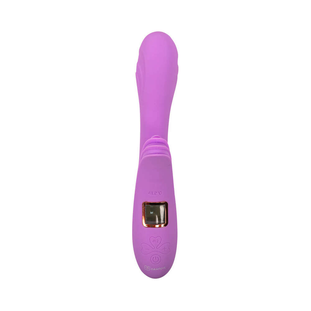 CAMTOYZ - HEATED RABBIT VIBRATOR NELEA