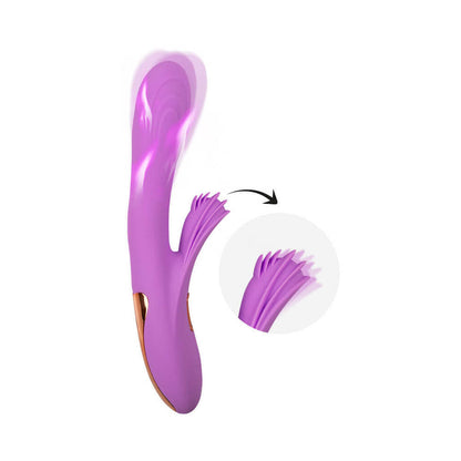 CAMTOYZ - HEATED RABBIT VIBRATOR NELEA