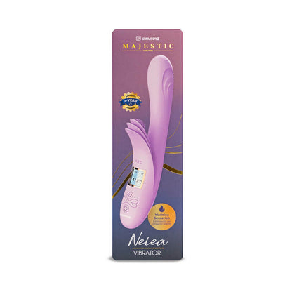 CAMTOYZ - HEATED RABBIT VIBRATOR NELEA