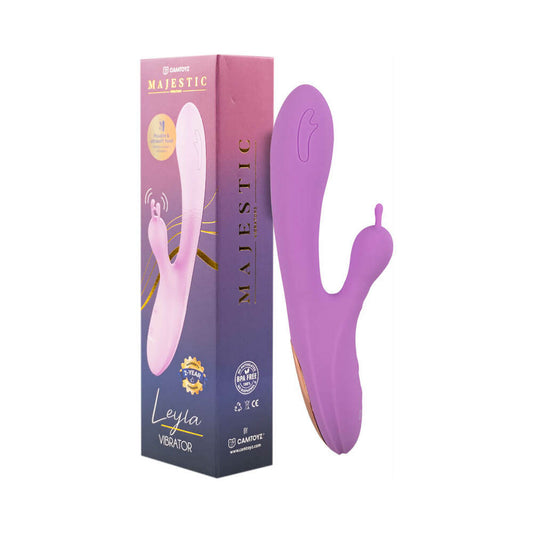 CAMTOYZ - MAJESTIC LEYLA SOFT POSABLE RABBIT VIBRATOR
