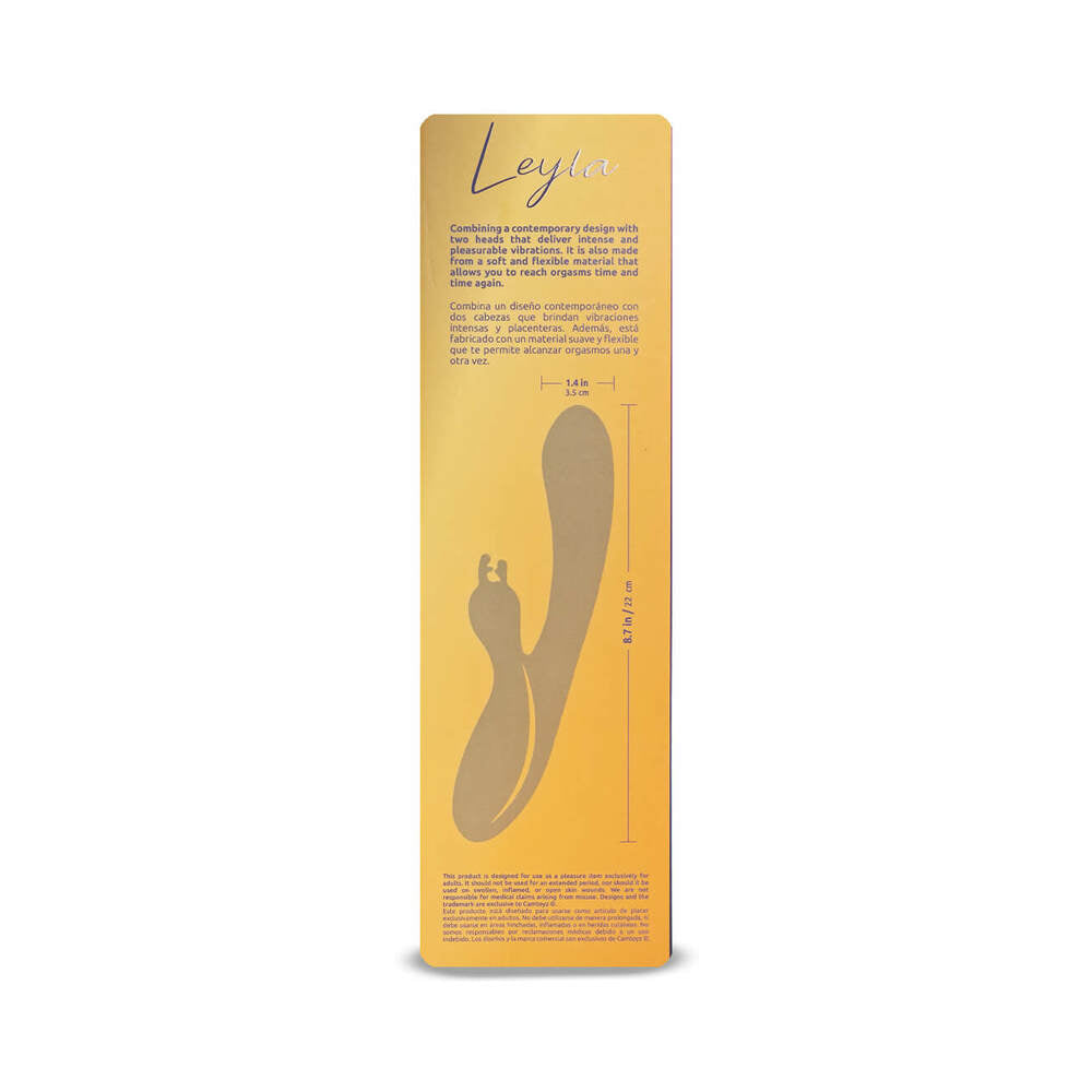 CAMTOYZ - MAJESTIC LEYLA SOFT POSABLE RABBIT VIBRATOR