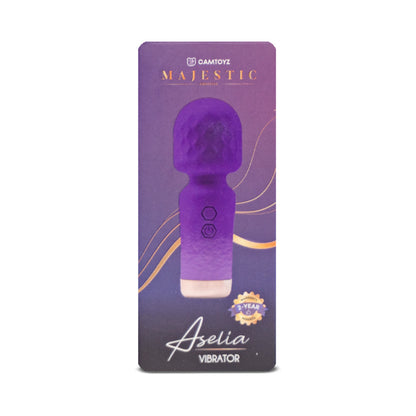 CAMTOYZ - MAJESTIC ASELIA MINI WAND VIBRATOR