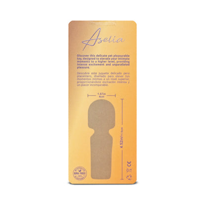 CAMTOYZ - MAJESTIC ASELIA MINI WAND VIBRATOR