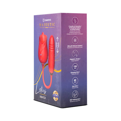 CAMTOYZ - DUAL STIMULATOR LOTUS