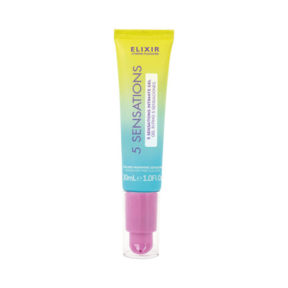 ELIXIR - 5 SENSATIONS INTIMATE GEL 1 OZ.