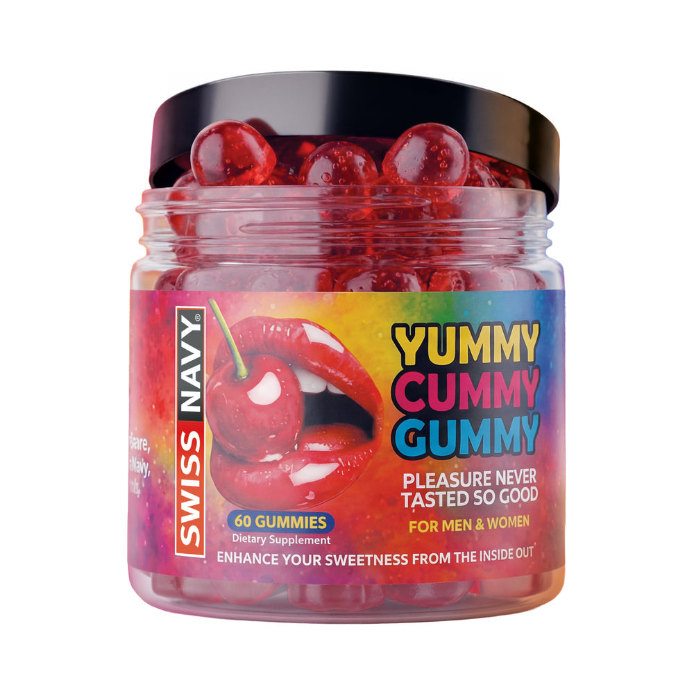 SWISS NAVY - YUMMY CUMMY GUMMY 60CT