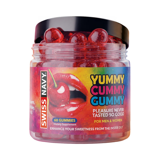 SWISS NAVY - YUMMY CUMMY GUMMY 60CT